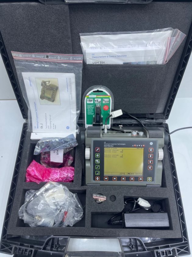 GE Krautkramer USM 35X Ultrasonic Flaw Detector Lemo Version - Image 2