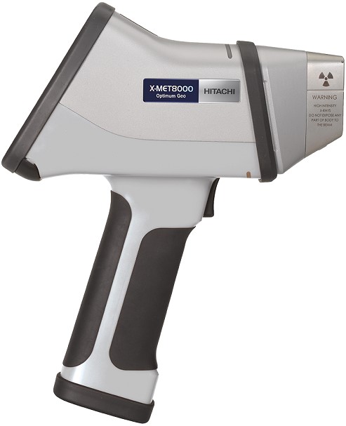 Hitachi Oxford X-MET 8000 Optimum Geo Handheld XRF Analyzer