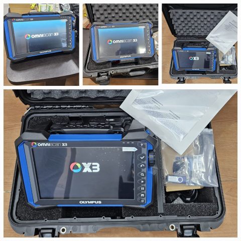 New Olympus OmniScan X3 64 Phased Array Flaw Detector