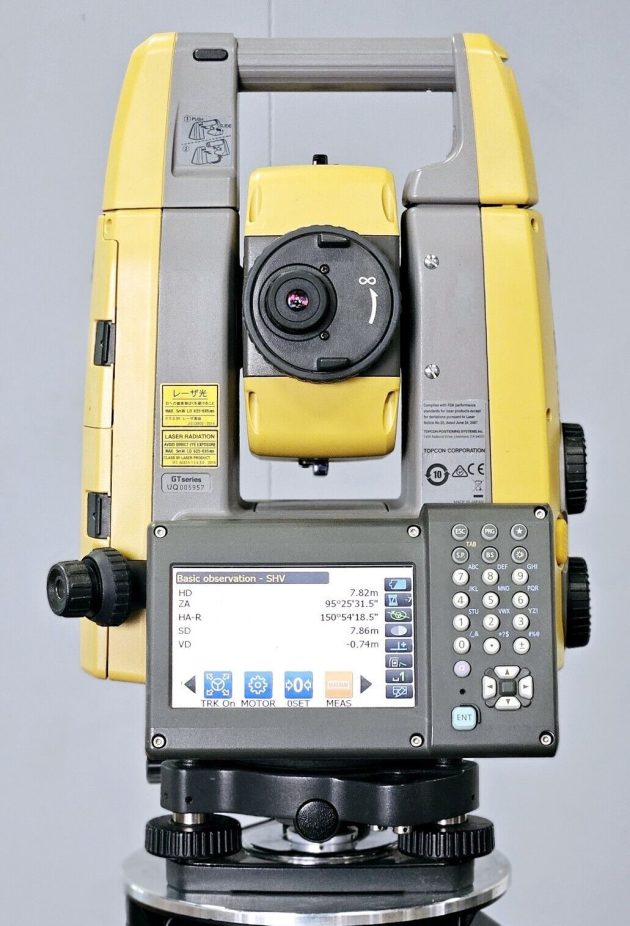 Topcon GT-1001 Robotic Total Station