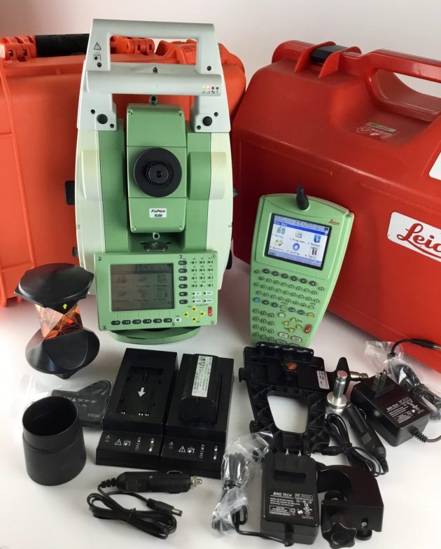 LEICA TCRP1203 R300 ROBOTIC TOTAL STATION